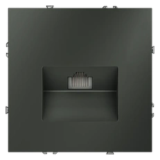 Изображение Розетка компьютерная встраиваемая VOLTUM S70 RJ45 кат.6 (титан)